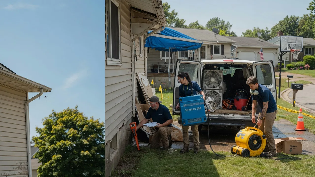Ceiling Leak Cleanup in Neosho Rapids, KS near me